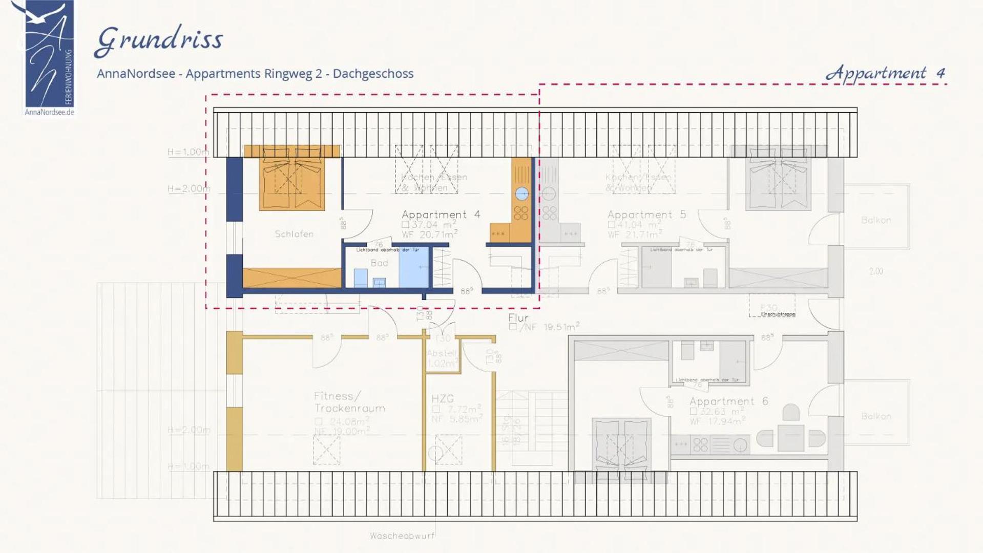 Annanordsee - Appartements บุทยาดิงเงน ภายนอก รูปภาพ